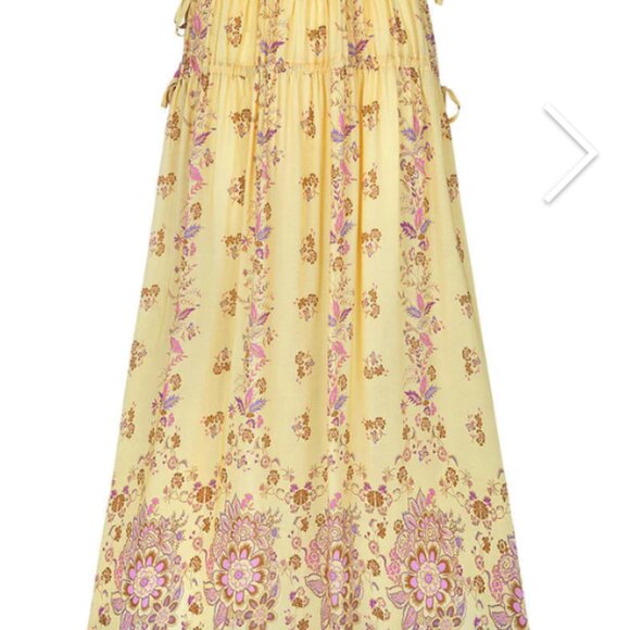Spell Rebel Spirit Tassel Maxi Skirt Daffodil, Med - Picture 5 of 8